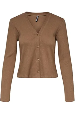Pieces® Damen Pcjeneva Ls Cardigan Noos Bc, , XL