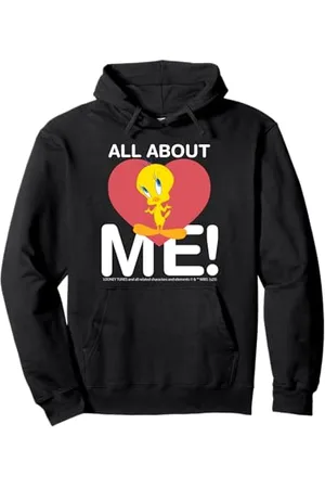 LOONEY TUNES All About Me Tweety Heart Character Love – Pullover Hoodie