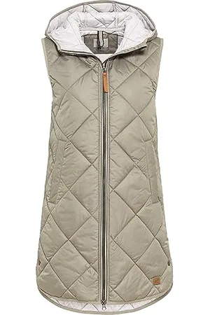 Camel Active Lange leichte Steppweste mit Kapuze, ,40