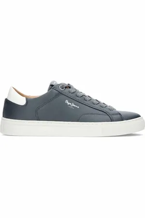 Pepe Jeans Herren Joe Basic Sneak, Blau/Marineblau, 44.5 EU