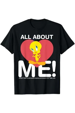 LOONEY TUNES All About Me Tweety Heart Character Love – T-Shirt