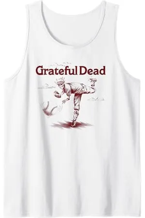 Grateful Dead Skelly Baseball Pitcher Tank Top