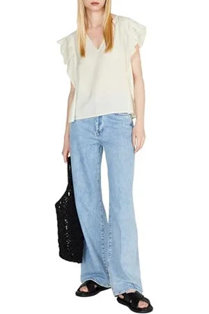 Sisley Womens 52C7LQ04B Blouse, , XS