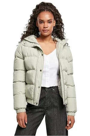 Urban classics Damen TB1756-Ladies Hooded Puffer Jacket Jacke, , XS