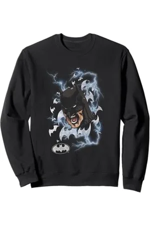 DC Comics Originals Batman Shouts Lightning Bats Sweatshirt