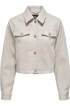 ONLY Damen ONLRIMA Faux Leather Jacket OTW Jacke, , M