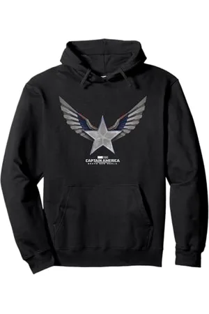 Marvel Captain America Wings Pullover Hoodie