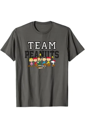 Peanuts Baseball Team Group T-Shirt