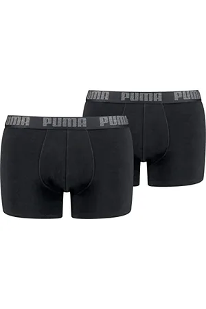 PUMA Herren Basic Boxer 2P Unterwäsche, (Black), XXL