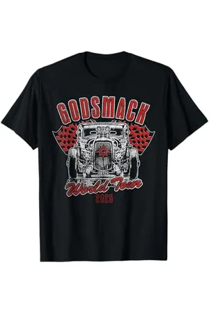 Godsmack – World Tour 2025 HotRod Racing T-Shirt