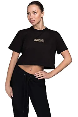Lonsdale London Frauen T-Shirt Cropped AULTBEA Black/ M 117395