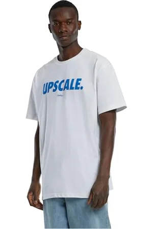 Mister Tee Upscale Sport Font Oversize Tee L White