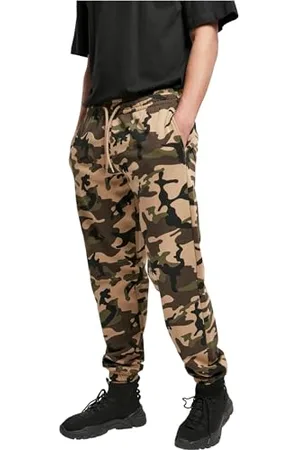 Urban classics Herren TB4419-Basic Camo Sweatpants 2.0 Freizeithose, , S