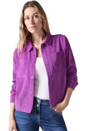 CECIL Damen B212236 Kurze Cordjacke, , XL