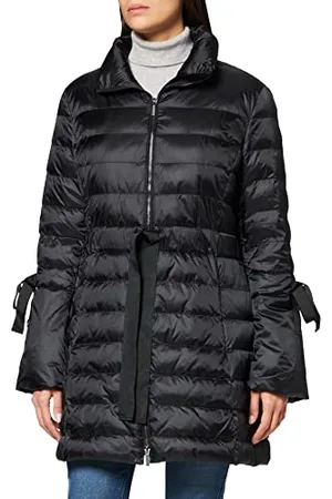 Daniel Hechter Damen Coat with GroÞgrain Mantel, , (Herstellergröße: 40)