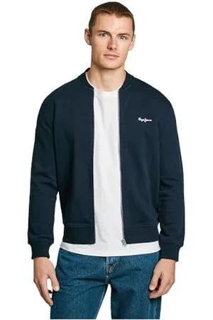 Pepe Jeans Herren Duke Bomber Sweatshirt, , L