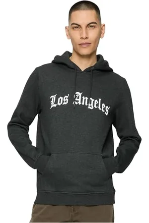 Mister Tee Herren Los Angeles Wording Hoody L