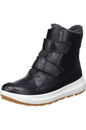 Ecco SOLICE Mid-Cut Boot, Black/Black, 30 EU