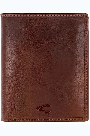 Camel Active Como Herren Geldbörse Hochformat RFID Leder Mittelgroß Braun