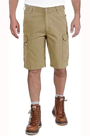 Carhartt Herren Rugged Flex® Relaxed Fit Cargo-Arbeitsshorts aus Canvas, , W40