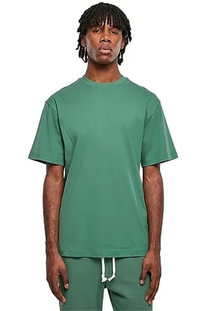 Urban classics Herren T-Shirt Tall Tee, Oversized T-Shirt für Männer, Baumwolle, gerippter Rundhals, , XXL