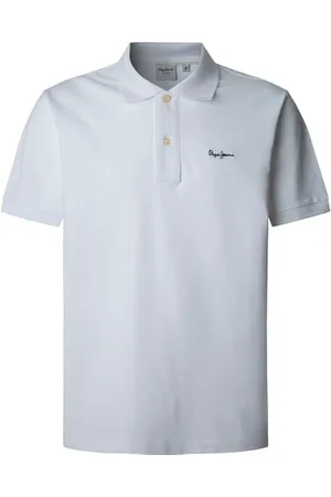 Pepe Jeans Essential Contrast Logo Short Sleeve Polo L