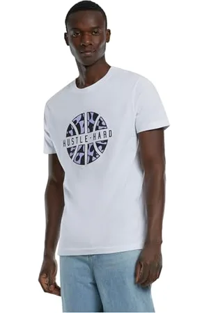 Mister Tee Herren Hustle Hard Tee S White
