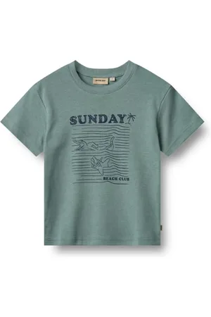 WHEAT Jungen T-Shirt S/S SEB GOTS Zertifiziert