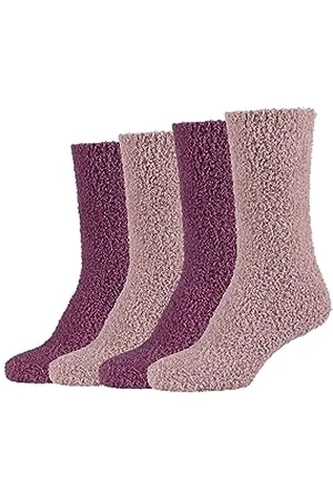 Camano 1103482000 - Damen sustainable cosy Kuschel Socken 4 Paar, , Größe 39/42
