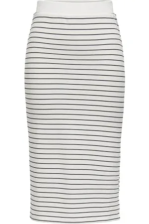 ONLY Onlbrisa Midi Stripe Skirt JRS