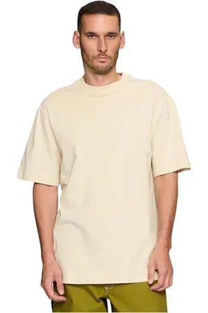 Urban classics Herren T-Shirt Organic Tall Tee, langes T-Shirt für Männer, Loose Fit, Bio-Baumwolle, , 4XL