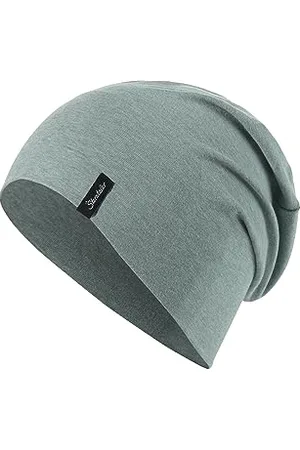 Sterntaler OCS Beanie melange - Lässige Slouch Beanie Mütze aus Melange Singlejersey (Bio) - Unisex Kopfbedeckung - variabel tragbar - Baby und Kinder Übergangsmütze- , Größe 49