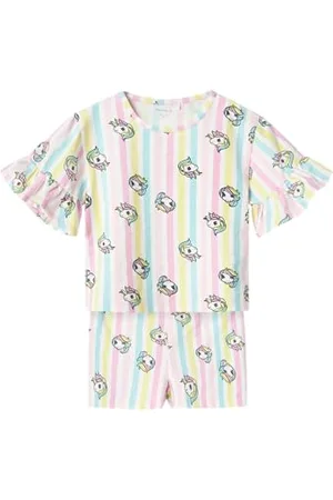 NAME IT Mädchen Nmfmidis MLP Ss Nreg Shortsset Cplg, , 104