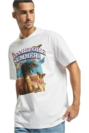 Mister Tee Unisex Days Before Summer Oversize Tee XXL White