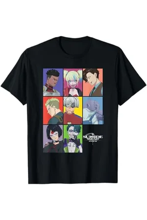 DC Comics Originals Suicide Squad Isekai Portraits T-Shirt