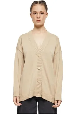 Urban classics Damen TB6079-Ladies Big Oversized Cardigan Strickjacke, , 5XL