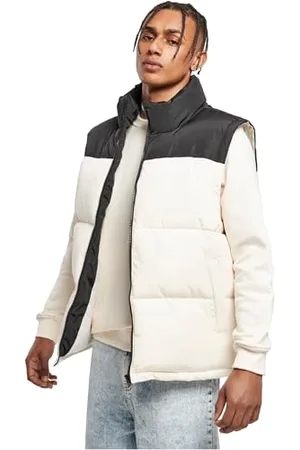 Urban classics Herren TB4476-Block Puffer Vest Jacke, , XXL