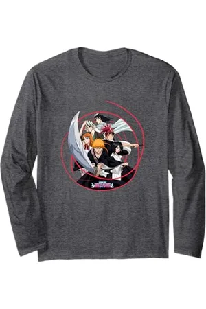 Bleach Ichigo with Sword and Swirl Langarmshirt