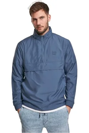 Urban classics Herren TB2747-Hidden Hood Pull Over Jacket Jacke, , M
