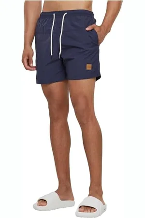 Urban classics Herren Badehose Block Swim Shorts Navy, L