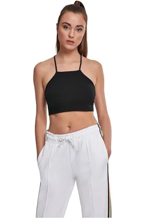 Urban classics Damen Ladies Triangle Sport Tank Top, , S EU