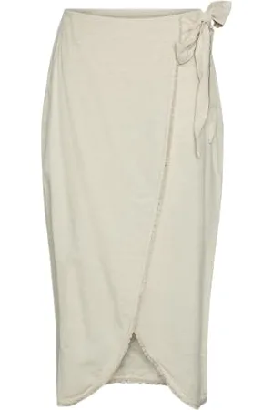 Pieces® Pckalou Hw Wrap Skirt