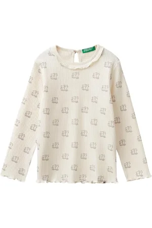 Benetton T-Shirt M/L 36LKG10FF Kurzarm Shirt