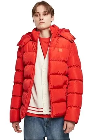 Urban classics Herren Hooded Puffer Jacket with Quilted Interior Jacke, , 3XL