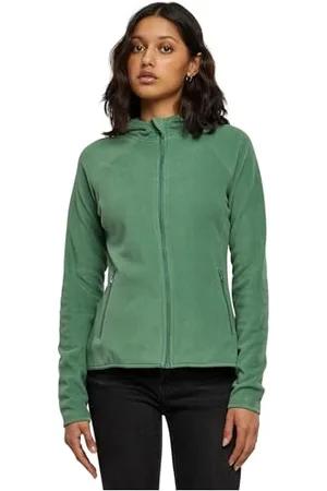 Urban classics Damen Ladies Polar Fleece Zip Hoody Sweatshirt, , M EU