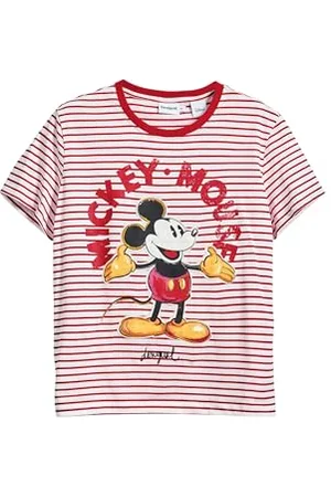 Desigual Damen Ts_Mickey Mouse T-Shirt, , Large