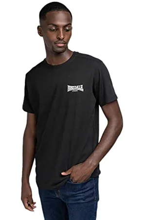 Lonsdale London London Herren ELMDON T-Shirt, Black, XL