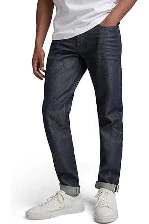 G-Star RAW Herren Premium 3301 Slim Selvedge Jeans