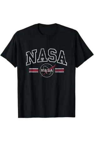 Nasa College-Briefe & Logo T-Shirt