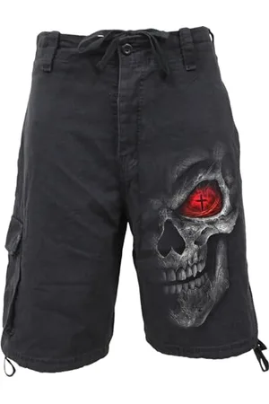 Spiral Death Stare - Vintage Cargo Shorts Black L